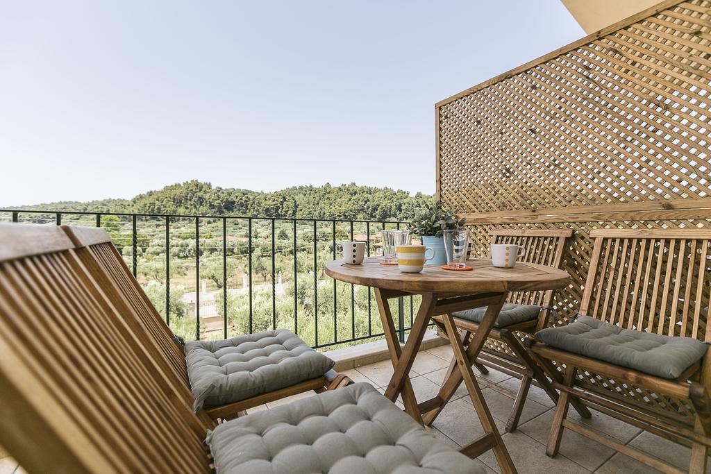 Olive Tree Apartments Fourka Bagian luar foto